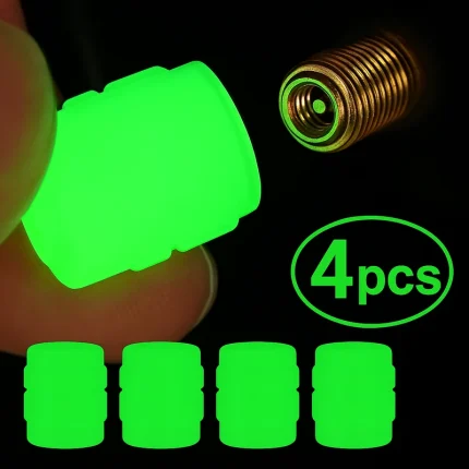 (4PCS) Universal Luminous Tire Valve Cap