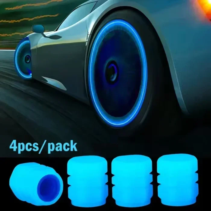 (4PCS) Universal Luminous Tire Valve Cap - Image 5