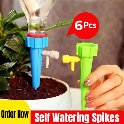(6Pcs) Automatic Plant Self-Watering Spikes